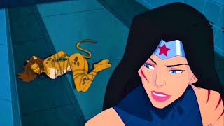 Wonder Woman Humiliates Cheetah in Battle  Wonder Woman Bloodlines [upl. by Mayram]