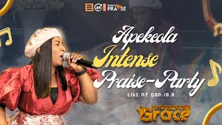 See How Apekeola Set the stage on Fire Live at 24 Hours Basket of Praise Canada  Intense Praise [upl. by Enajiram]