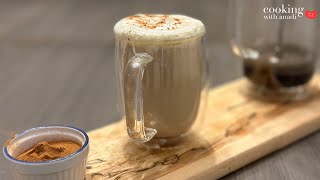 How to Make Starbucks Eggnog Latte with Only 5 Ingredients [upl. by Rosalee]