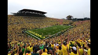 EA College Football Dynasty Year 5 First Year Oregon HC [upl. by Edrock]