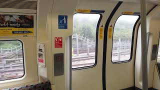 Jubilee Line Journey Wembley Park to London Bridge [upl. by Zarger125]