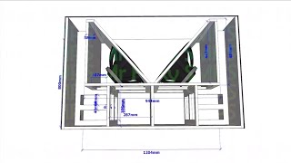 Plan RCF Dual 18quot Subwoofer [upl. by Asinet]