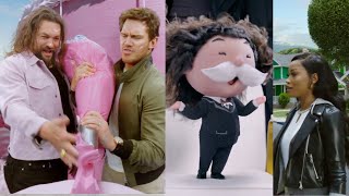 Monopoly Go Commercial 2024 Will Ferrell Jason Momoa Keke Palmer Chris Pratt Friendship Ad Review [upl. by Atnom]