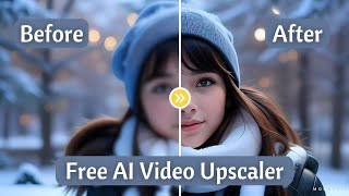 Free AI Video Upscaler Online  Enhance Video Quality  Improve Video Quality Online Free [upl. by Viccora]