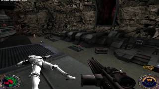 Star Wars  Jedi Knight II Jedi Outcast Walkthrough  Artus Mine 22 [upl. by Anissej]