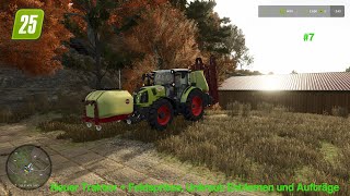 LS 25  Deutsch  Lets Play  Xiaomai Farm  007  Grasansaat Grubberauftrag und Verladung Pilze [upl. by Graf]