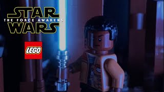 LEGO Star Wars Finn and Rey vs Kylo Ren [upl. by Niloc]