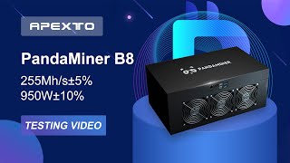 Apexto Panda Miner B8 Mining Tutorial [upl. by Fredrika]