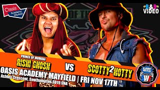 Scotty 2 Hotty Vs Rishi Ghosh  KAPOW Wrestling 17th Nov 2023 [upl. by Phebe]