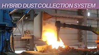 HYBRID DUST COLLECTION SYSTEM FOR INDUCTION FURNACE [upl. by Longwood]