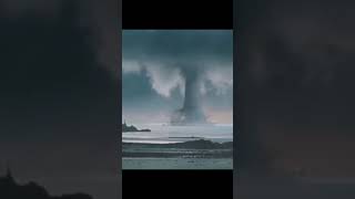 Impresionante formación de un TORNADO 🌪️🌀 curiosidades cosas [upl. by Akcirederf]