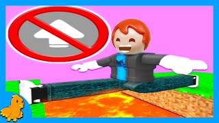 Obby aber Emma darf NICHT SPRINGEN🙅🏻‍♀️🚫 Playmobil Familie Vogel Roblox [upl. by Delores]