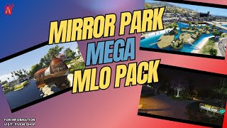 FiveM Mirror Park MLO Pack fivem mlo house [upl. by Stralka748]