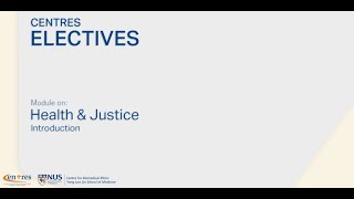 Health and Justice An Introduction [upl. by Einal734]