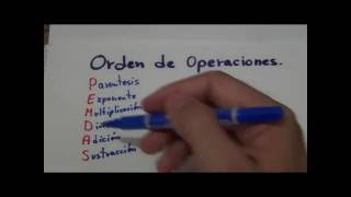 Matemática Básica  Orden de Operaciones [upl. by Ramas424]