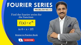 FOURIER SERIES SOLVED PROBLEM 2 LECTURE 10 TIKLESACADEMY [upl. by Adnirolc765]