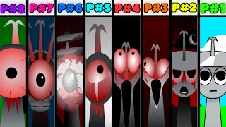 Phase 1 vs Phase 2 vs Phase 3 vs Phase 4 vs Phase 5 vs Phase 6 vs Phase 7 vs Phase 8  Sprunki Mix [upl. by Broeder]