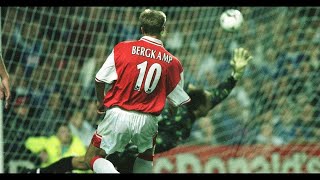 Dennis Bergkamp  The greatest hattrick in EPL history  Iconic Moment [upl. by Yraillih]