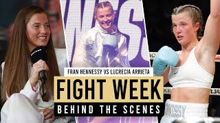 Francesca Hennessy vs Lucrecia Arrieta  Fight Week Behind The Scenes [upl. by Aicela]