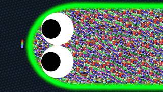 Slitherio AI 1000000 Score Epic Slitherio Gameplay [upl. by Anay426]