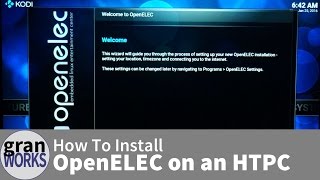 How to Install OpenELEC on an HTPC [upl. by Neroc359]