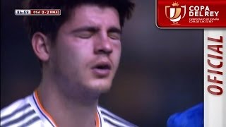 Lesión de Álvaro Morata Copa del Rey [upl. by Regni175]