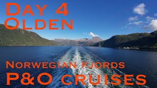 PampO Cruises Norwegian Fjords VlogDay 4 Onboard Iona 2024Olden [upl. by Edson527]