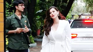 Shivaleeka Oberoi Arrive YRF Studio for Screening of His Film Khuda Hafiz  Shudh Manoranjan [upl. by Audras]