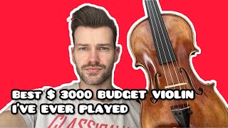 Best Budget 3000 Violin Ive ever played Lacertus Review [upl. by Abagael]