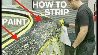 How to Strip Paint WARNING this is hard to watch [upl. by Ecineg]