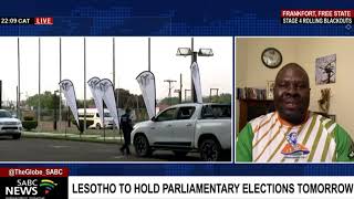 Lesotho general elections on Friday Rapelang Radebe [upl. by Ahsiuqel]