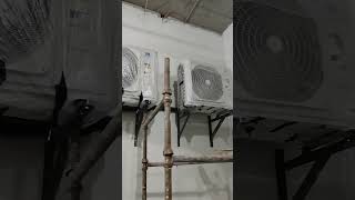 Split Ac Installation Air conditioner installation electrical airconditioner vrfsystem [upl. by Savanna53]