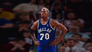 Dennis Rodman Top 10 Plays as a Maverick [upl. by Anitnerolf279]