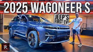 The 2025 Jeep Wagoneer S Is An Upscale Electric Grand Cherokee Sized Premium SUV [upl. by Adamina626]