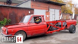 ЗАПОРОЖЕЦ с V12 1GZFE ПЕРВЫЙ ВЫЕЗД [upl. by Alina290]