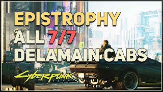 Epistrophy All 7 Delamain Cabs Cyberpunk 2077 [upl. by Laks417]