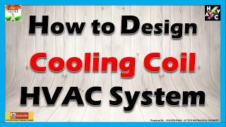 How to Design Cooling Coil for HVAC Equipment Hindi Version [upl. by Acisseg846]