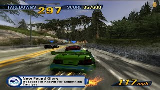 Burnout 3   Takedowns  Silverlake Southbound Road Rage  Custom Coupe Ultimate Time Out [upl. by Glaser]