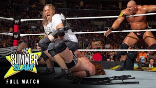 FULL MATCH Team WWE vs The Nexus — 7on7 Elimination Match SummerSlam 2010 [upl. by Aterg]