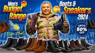 Mens Budget Range Boots🥵🔥Hyped Sneakers Price HuntRS Trade LagankhelAwesome Nepali Gyan [upl. by Einitsed]