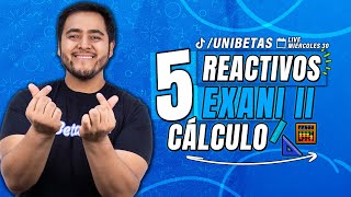 Desafía tu Mente con 5 Reactivos de Cálculo para el EXANI II [upl. by Saleem]