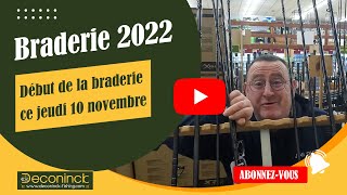 Début de la braderie 2022 ce jeudi 10 novembre [upl. by Ramonda]