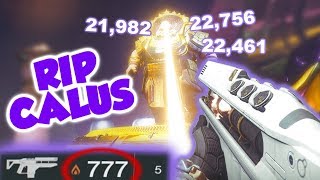 Merciless Ammo Glitch vs Calus Destiny 2 INSANE DAMAGE [upl. by Boesch]