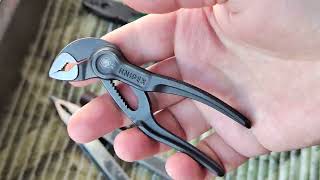 Cobra® XS KNIPEX 87 00 100 and Knipex 87 01 180 Cobra  how it works [upl. by Kama544]