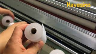 Cheap ATM POS Cash Register Thermal Paper Roll Slitting Machine Slitter Rewinder [upl. by Efar]