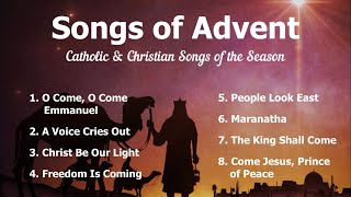 Songs of Advent  8 Christian amp Catholic Advent Hymns amp Songs  Choir w Lyrics  Sunday 7pm Choir [upl. by Aslin492]