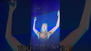 Taylor Swift Midnight Pose Touchdown taylorswift shorts [upl. by Ferdinand]