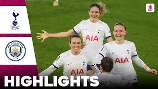 Tottenham vs Manchester City  Highlights amp Penalty Shootout  Adobe Womens FA Cup 10032024 [upl. by Lisk]