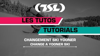 CHANGEMENT SKI YOONER  CHANGE A YOONER SKI [upl. by Strawn13]