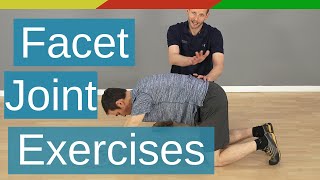 Lumbar Facet Joint Pain Relief  3 Exercises [upl. by Einwahr]